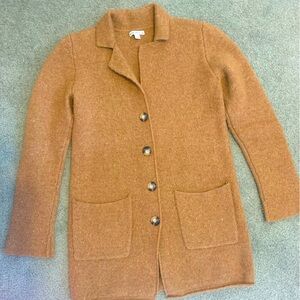 J Crew Mercantile button up sweater size S with pockets